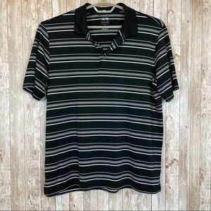 Adidas Golf Puremotion Striped Polo Size Large